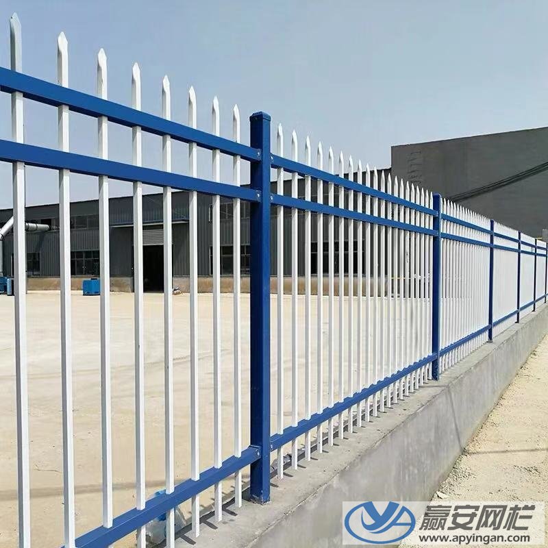 安裝好的鋅鋼護(hù)欄 鋅鋼護(hù)欄